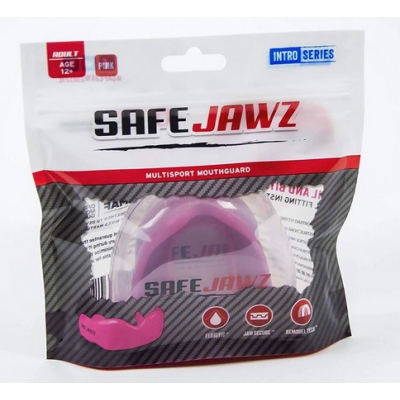 SAFEJAWZ - ochraniacz szczęki / na zęby - Intro Series - różowy