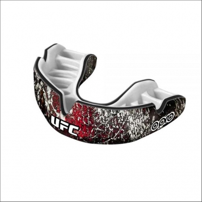OPRO UFC POWER FIT ochraniacz na zęby szczęki + etui CZERWONE