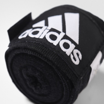 Adidas owijki bokserskie - czarne 4,5