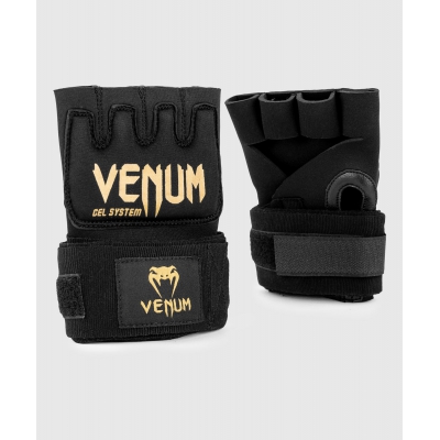 Venum Kontact - rękawice żelowe - czarno/złote