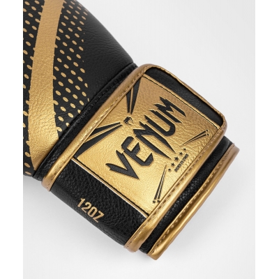 Venum Lightning - rękawice bokserskie- czarno/złote
