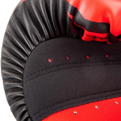 Venum Challenger 3.0 - rękawice bokserskie- czarno/czerwone