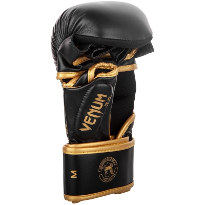 Venum Challenger 3.0 - SPARINGOWE - rękawice MMA- czarno/ złote