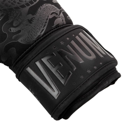Venum Venum Dragon's Flight - rękawice bokserskie- czarne
