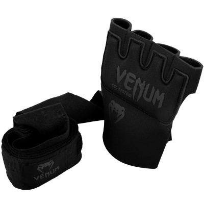 Venum Kontact - rękawice żelowe - czarne
