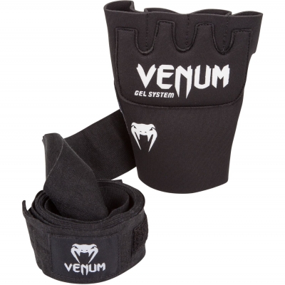Venum Kontact - rękawice żelowe - czarno/białe