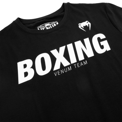 Venum T-shirt KOSZULKA VENUM BOXING - czarno/biała